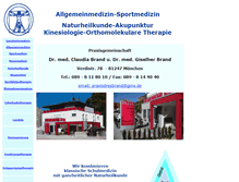 Tablet Screenshot of drbrand.de